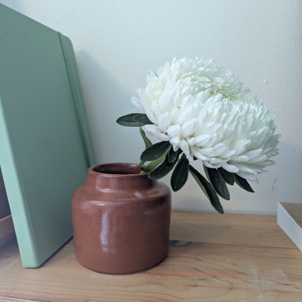 Brown Ceramic Vase